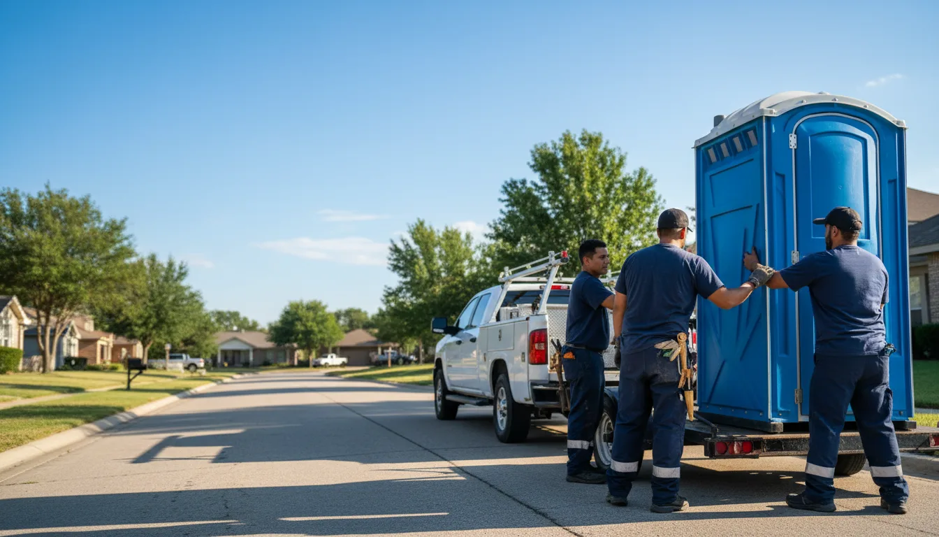 Portable Toilet Rental in Collins, OH near me